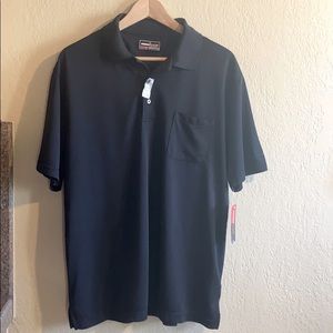 NEW Grand Slam Golf Polo Shirt Caviar (Large)
